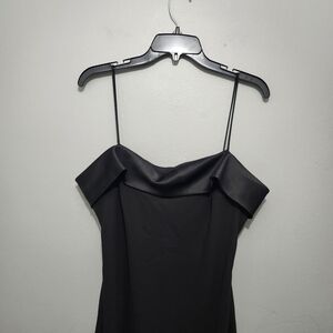 Niki Lavis Vintage Black Maxi Dress Size 18